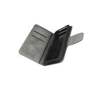 Etui Universel Smartphone 5,5 pouces avec Coque coulissante Porte-cartes gris