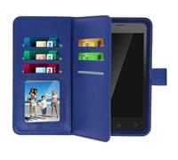 Etui Universel Smartphone - AVIZAR - Housse Portefeuille - Éco-cuir - 6 Porte-cartes - Aimantée
