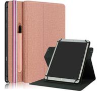 Étui Universel Tablette De 10.1 Pouces,Nt Avec Fonction Support Rotatif À 360°,Pour Ipad 9.7"" 10.2"",Samsung Tab10.5,Huawei T10,Lenovo,Acer,Dell,Hp,Étui Tablette 9-11pouces,Or Rose