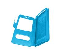 Etui Universel Taille M Fenêtres D'affichage et Décrochage bleu turquoise