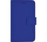 Étui Universel Taille XS Folio Wallet avec Porte-carte et Languette de Fermeture Bleu