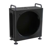 Étui Vertical Imprimé en 3D pour Mac Mini M4 / M4 Pro 2024 Support de Rangement Anti-Poussière Châssis de Protection Support d'Ordinateur Bricolage (Noir)