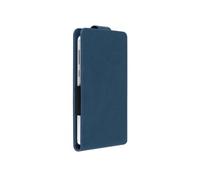 Etui Vertical Magnétique pour Smartphone Taille L Modèle Slide Cover Bleu nuit