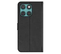 Avizar Étui Vintage pour Edge 60 Fusion Portefeuille Noir