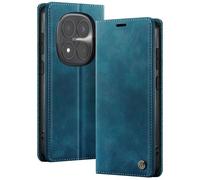 Etui Vintage pour Redmi Note 15 Pro Plus 5G Collections CaseMe avec Blocage RFID Bleu