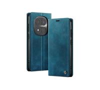 Etui Vintage pour Redmi Note 15 Pro Plus 5G Collections CaseMe avec Blocage RFID Bleu