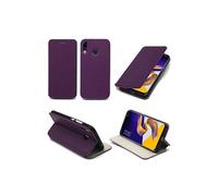 Etui violet Slim Cuir Style avec stand - Housse Folio Flip Cover coque de protection anti choc - Accessoires pochette : Exceptional case . pour Asus