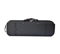 Étui Violon Rigide Boîtier Coffret Housse Conception Blindée à Coque Dure Doublure Interne Moelleuse Verte Forme Oblongue Rangement Dédié pour Violon, 4/4