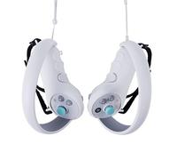 Étui VR Grip Pour PICO4 Poignée en silicone anti-sudation et anti-dérapante Poignée de protection de la poignée de la manette La poignée de la manette est confortable (Gray)