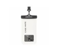 Case-Mate Étui waterproof flottant pour smartphone jusqu'à 6,7" Blanc/Noir