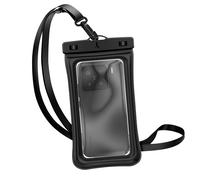 Akashi Étui Waterproof Flottant pour Smartphone 6.8 pouces Tactile Noir