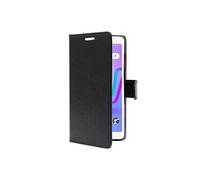 - Etui Wiko Jerry 3 Coque Housse PU Cuir Portefeuille, Noir + Film Protection écran en Verre Trempé [Dimensions PRECISES de Votre Smartphone : 148 x