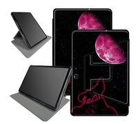 Étui Wolf Red Moon pour tablette Microsoft Surface Pro 8 13", rotation à 360 degrés, plusieurs angles de vue pour Microsoft Surface Pro 8 avec mise en veille/réveil automatique