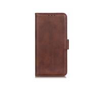 Etui Xiaomi 17T Pro Effet Cuir Vintage Marron - Rangement Cartes, Support Vidéo