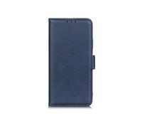 Etui Xiaomi 17T Pro Effet cuir vintage Rangement cartes Support vidéo Bleu nuit
