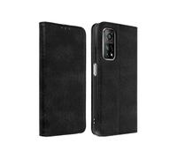 Étui pour Xiaomi Mi 10T / 10T Pro Portefeuille Support Vidéo Vintage Noir