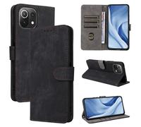 Étui Xiaomi Mi 11 Lite 5G Premium Business housse de protection antichoc avec Support Protection - Noir