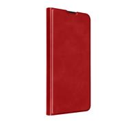 Etui Xiaomi Redmi 10A Clapet Multifonction Double Fermoir Magnétique rouge