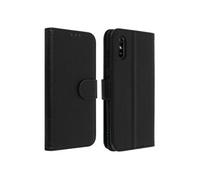 Etui Xiaomi Redmi 9A Housse Protection avec Porte-carte Support Vidéo Noir