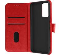 Étui Xiaomi Redmi Note 11 et Note 11s Clapet Portefeuille Fonction Support rouge