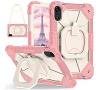 Étui Xiaomi Redmi Pad 2 Pro 12,1 pouces (2025) - Coque antichoc renforcée avec support intégré Rose multicolore COQUE TABLETTE