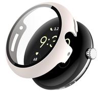Étui XiHAMA compatible avec Google Pixel Watch4 (41 mm/45 mm) + protection d'écran en verre trempé