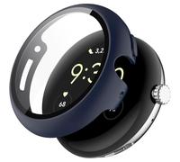 Étui XiHAMA compatible avec Google Pixel Watch4 (41 mm/45 mm) + protection d'écran en verre trempé