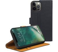 ETUI XQISIT FOLIO PORTEFEUILLE POUR iPHONE 14 PRO MAX (6.7") - NOIR