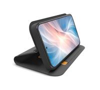 Etui z klapką miejscem na kartę na Samsung Galaxy A37 Wallet Smooth - czarne