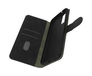 Étui ZTE Axon 20 Soft-touch Portefeuille Support Vidéo Fermeture Magnétique Noir