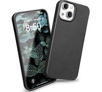 Étuipour iPhone 14 Plus, Étui écologique durable Couverture naturelle noire