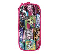 Étuis À Crayons Classiques Monster High Rick Pour Filles Et Garçons,Grands Sacs De Rangement,Fournitures Scolaires,Papeterie,Cadeaux - Type Rose