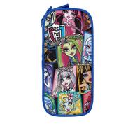 Étuis À Crayons Classiques Monster High Rick Pour Filles Et Garçons,Grands Sacs De Rangement,Fournitures Scolaires,Papeterie,Cadeaux - Type Bleu