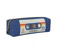 Étuis à crayons Musique Bande des années 90 Vintage Belle boîte à stylos Sacs Enfants Grand Rangement Étudiants École Cadeau Boîte à Crayons Polyester Durable