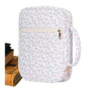 Étuis bibliques pour femme, protection de livre de grande capacité anti-poussière avec poignée | Sac d'église pour femme, pour grand-mère, adultes, famille, amis, maman, épouse