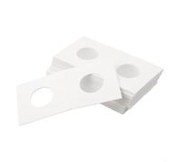 Étuis Carrés Carton 12 Spécifications pour Étuis Carrés Carton(17.5mm) | Format carré pliable, dimensions 50x50mm, stabilité excellente, acide, stockage longue durée