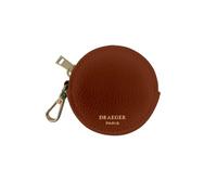 Étuis Coloré Ecouteurs & Clés DRAEGER Paris - Format Mini - Accroche Mousqueton - Etui de Rangement - Polyuréthane recyclé - Convient pour Le sopping, Voyages, activités - 7 x 2 x 7 cm - Vert
