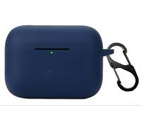 Étuis Compatible avec Marshall Motif II ANC, Coque Silicone, Poids léger, Antichoc, Portable - Bleu foncé