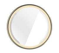 Étuis compatibles avec la montre GT 6 de 46 mm avec protecteur d'écran, coque de protection entièrement recouverte par processus de galvanoplastie TPU, coque résistante aux chocs et aux rayures (rose)