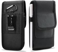 Étuis De Ceinture Pour Téléphones Portables Pochette Polyvalent Smartphones Haut Gamme Résistant Et Pratique Une Utilisation Au Bureau Ou En Extérieur Compatible Avec Iphone Samsung Galaxy-Noir