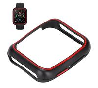 Étuis de Montre pour Oppo Watch 2 46mm, étui de Protection en TPU Souple, Protecteur D'écran, Accessoires de Montre (Noir Rouge)