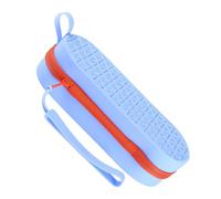 Étuis de protection en silicone, étui de protection coloré pour lunettes de natation, 19,5 x 7,5 x 5 cm, support portable pour lunettes de soleil, fournitures de natation, parfait pour la plage et les