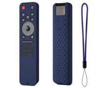 Étuis de Protection en Silicone pour télécommande pour LG MR25GA Magic Housses de Protection avec Cordon antidérapant Lavable Housse de Remplacement en Silicone Protecteur (Bleu foncé)