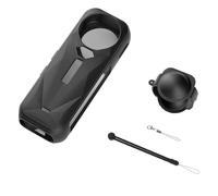 Étuis de Protection pour Insta 360 X5, Souple et Étanche Étui en Silicone, Résistant aux Chutes et à la Poussière, Protection Intégrale avec Cache d'objectif Antichoc, Compatible avec Insta 360 X5