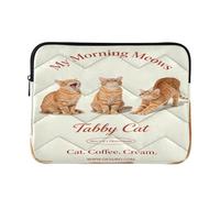 Étuis de voyage pour ordinateur portable de 13 à 14 pouces classique, avec poster de chat, sacs de transport pour ordinateur portable pour le travail d'affaires