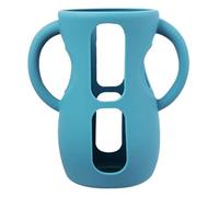 Étuis en silicone de 240 ml avec poignées pour biberon AventNatural en verre naturel, porte-biberon incassable, compatible avec les biberons PhilipsAvent 8 oz (bleu, B)
