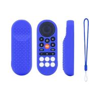 Étuis en Silicone télécommande pour VIZIO XRT281, Housse de Protection antidérapante et Antichoc pour télécommande, étui Souple Lavable avec Cordon (Bleu)