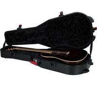 Gator Cases Flight Case moulé pour guitares acoustiques Dreadnought avec loquet de verrouillage approuvé par TSA (GTSA-GTRDREAD)