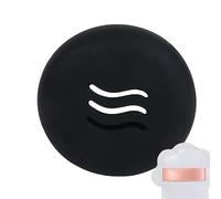 Étuis ronds pour houppettes à poudre, boîte de rangement en silicone, support d'éponges de maquillage, résistant à la poussière, boîte de rangement en silicone, support d'éponge de maquillage,