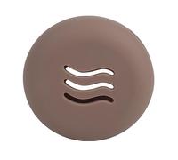 Étuis ronds pour houppettes à poudre, boîte de rangement en silicone, support d'éponges de maquillage, résistant à la poussière, boîte de rangement en silicone, support d'éponge de maquillage,